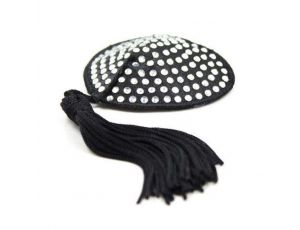 Heart shine nipples tassels (argento)