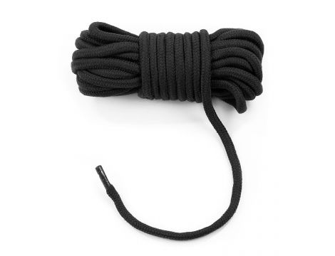 10 meters Fetish Bondage Rope Black - 2