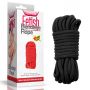 10 meters Fetish Bondage Rope Black - 5