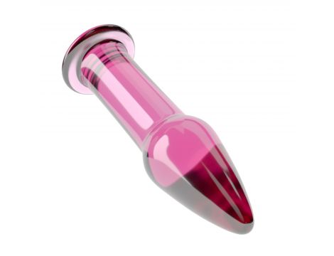 5" Glass Romance Pink - 4