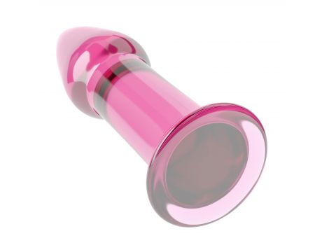 5" Glass Romance Pink - 6
