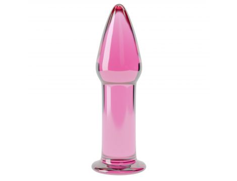 5" Glass Romance Pink - 5