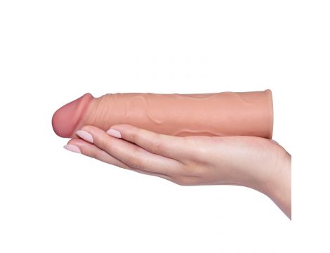Add 1"" Pleasure X Tender Penis Sleeve Flesh - 5