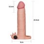 Add 3"" Pleasure X Tender Vibrating Penis Sleeve - 4