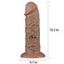 10.5'' Realistic Chubby Dildo - 3