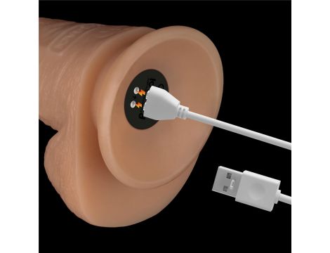 8'' Vibrating Power Basics Cock - 8