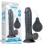9'' Squirt Extreme Dildo - Black - 10