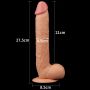 10"" Legendary King Sized Realistic Dildo - 8
