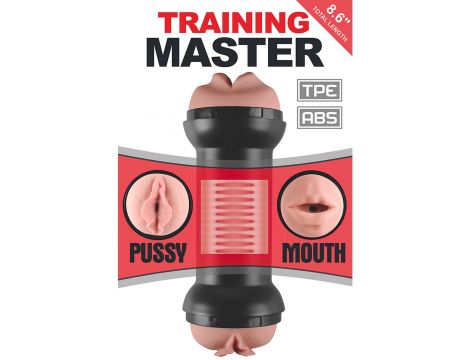 Training Master Double Side Stroker Mouth and Pussy - 2