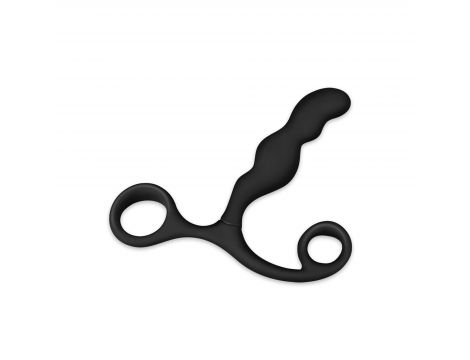 Masażer prostaty silikonowy Lovetoy czarny 8,9 cm - 11