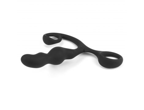 Masażer prostaty silikonowy Lovetoy czarny 8,9 cm - 7