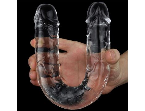 Flawless Clear Double dildo 12'' - 8