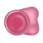 6"" Jelly Studs Crystal Dildo Small Pink - 6
