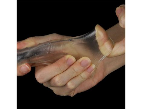 Flawless Clear Penis Sleeve Add 1'' - 4