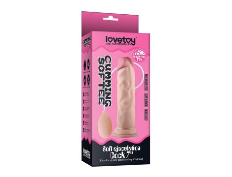 8.5"" Soft Ejaculation Cock - 2
