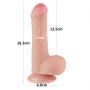 7'' Sliding Skin Dual Layer Dong Flesh - 3