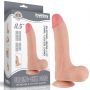 Dildo realistyczne Lovetoy dwuwarstwowe z przesuwającą się skórą 8.5 cala - 4