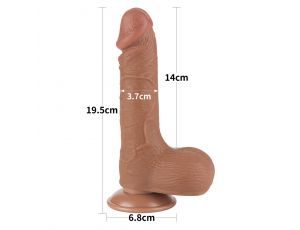 7.5'' Sliding Skin Dual Layer Dong Brown