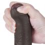 7'' Sliding Skin Dual Layer Dong Black - 10