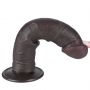 8'' Sliding Skin Dual Layer Dong Black - 11