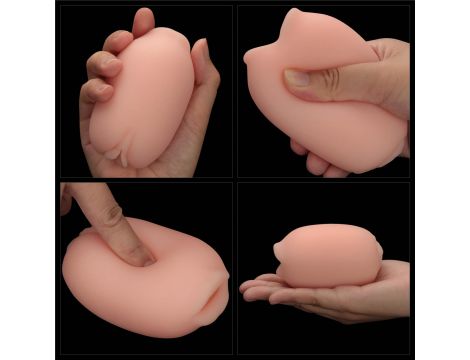 Masturbator dwustronny Lovetoy usta i pochwa z wibracjami - 18