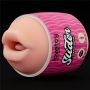 Masturbator dwustronny Lovetoy usta i pochwa z wibracjami - 9