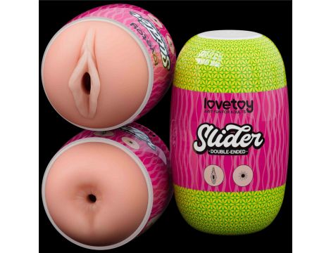 Slider Double-Ended Masturbator Vagina and Anus - 4