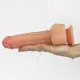 8.5"" Dual layered Silicone Rotating Nature Cock Liam - 8