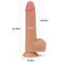 8.5"" Dual layered Silicone Rotating Nature Cock Anthony - 2