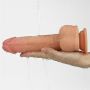 8.5"" Dual layered Silicone Rotating Nature Cock Anthony - 8