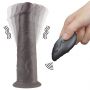 Dildo realistyczne dwuwarstwowe Lovetoy 20 cm obrotowe USB - 9