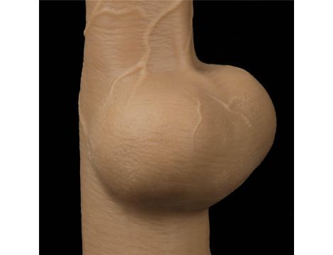 Dildo realistyczne dwuwarstwowe silikonowe z uchwytem Lovetoy 25cm - 13