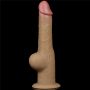 Dildo realistyczne dwuwarstwowe silikonowe z uchwytem Lovetoy 25cm - 17