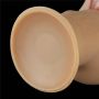 Dildo realistyczne dwuwarstwowe silikonowe Lovetoy z uchwytem 28 cm - 12