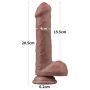 8'' Dual Layered Silicone Cock - 3
