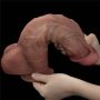 10.5'' Dual Layered Silicone Cock XXL - 9