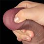 16'' Dual Layered Bendable Silicone Cock XXL(Flesh) - 10