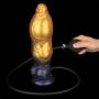 10'' Dual Density Silicone Inflatable Dildo - 18