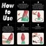 7.5'' Dual Density Silicone Inflatable Dildo - 4