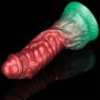 7.5'' Dual Density Silicone Inflatable Dildo - 13