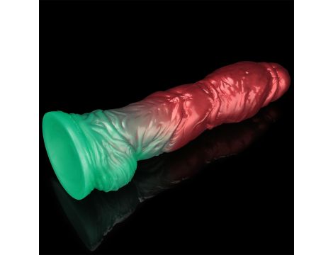 10'' Dual Density Silicone Inflatable Dildo - 8