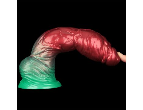 10'' Dual Density Silicone Inflatable Dildo - 14