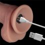 10" Vibrating Sliding Skin Pro II Dual Layer Silicone Dong - 21