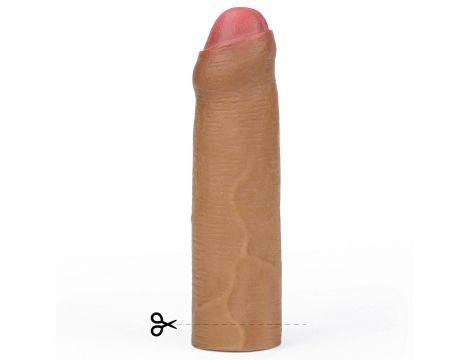 Add 1"" Revolutionary Silicone Nature Extender Uncircumcised - 4