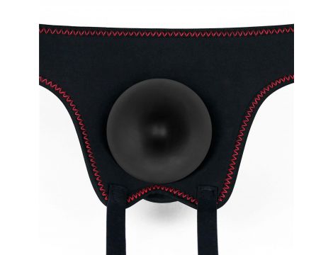 Vibrating Easy Strapon Set Black - 10