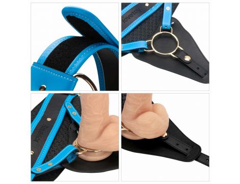 Vibrating Enhanced Strap on Set 8'' L/XL/2XL - 23