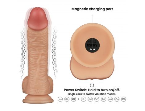 Vibrating Enhanced Strap on Set 8.5'' XS/S/M - 3
