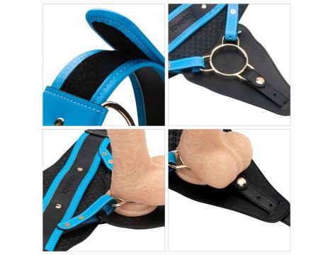 Vibrating Enhanced Strap on Set 8.5'' XS/S/M - 24