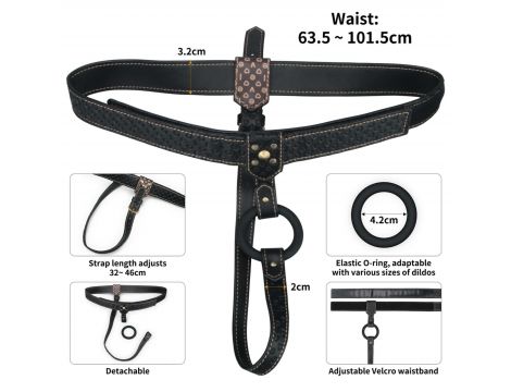 Rebellion Reign Strap-On Harness - 15