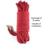 Rebellion Reign Crimson Silky Bondage Rope - 4